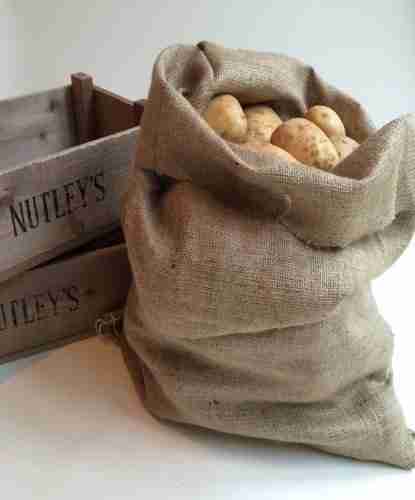 hessian potato bag